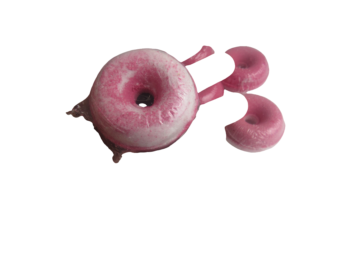 BERRIES & CREAM DONUT BOMB