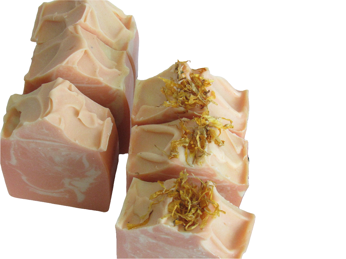 ORANGE VOLCANIC ASH SOAP