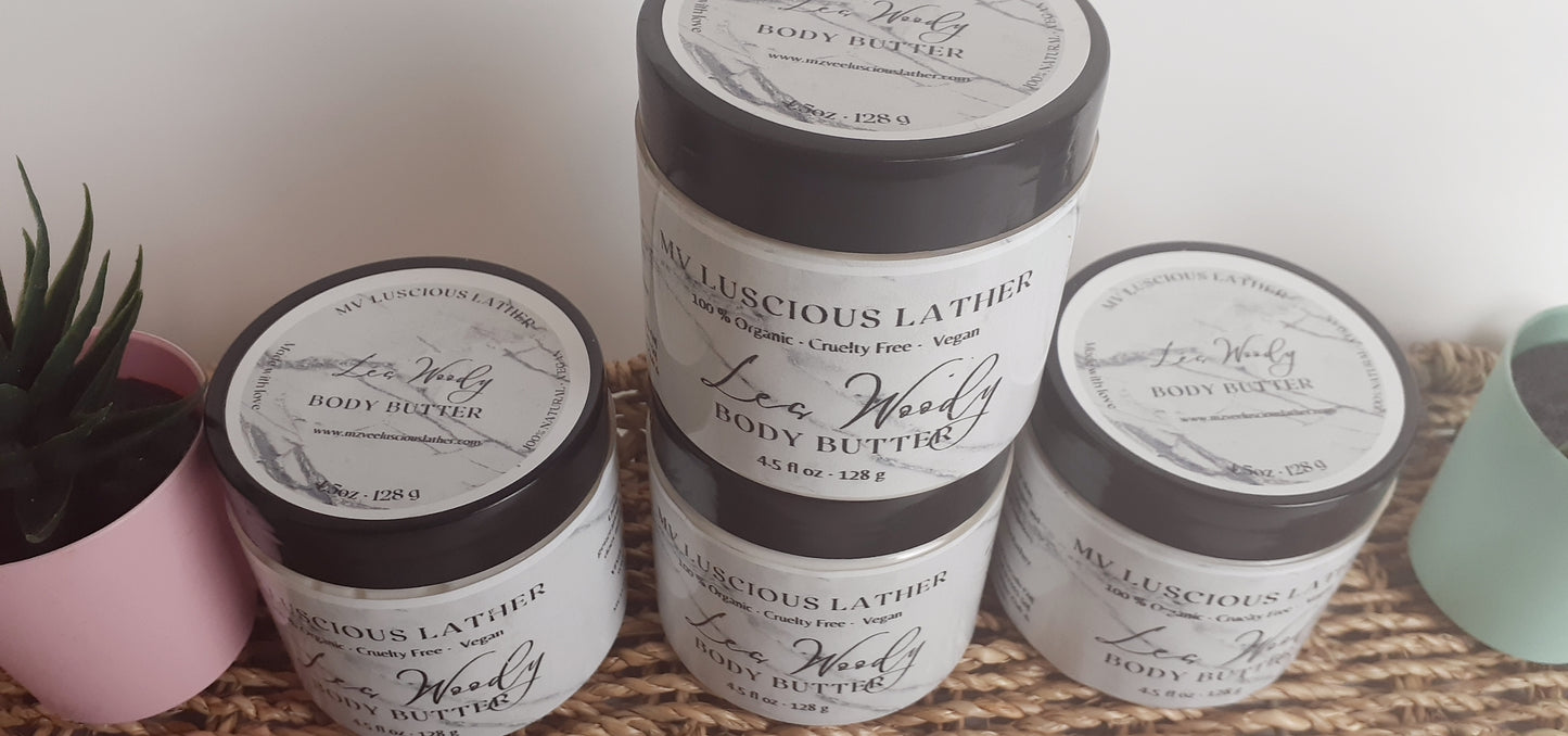 LES WOODY MOISTURIZING BUTTER
