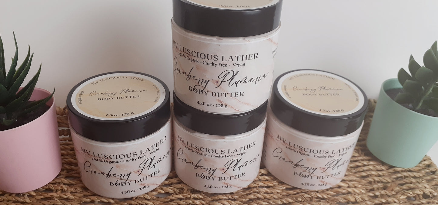 CRANBERRY & PLUMERIA MOISTURIZING BUTTER