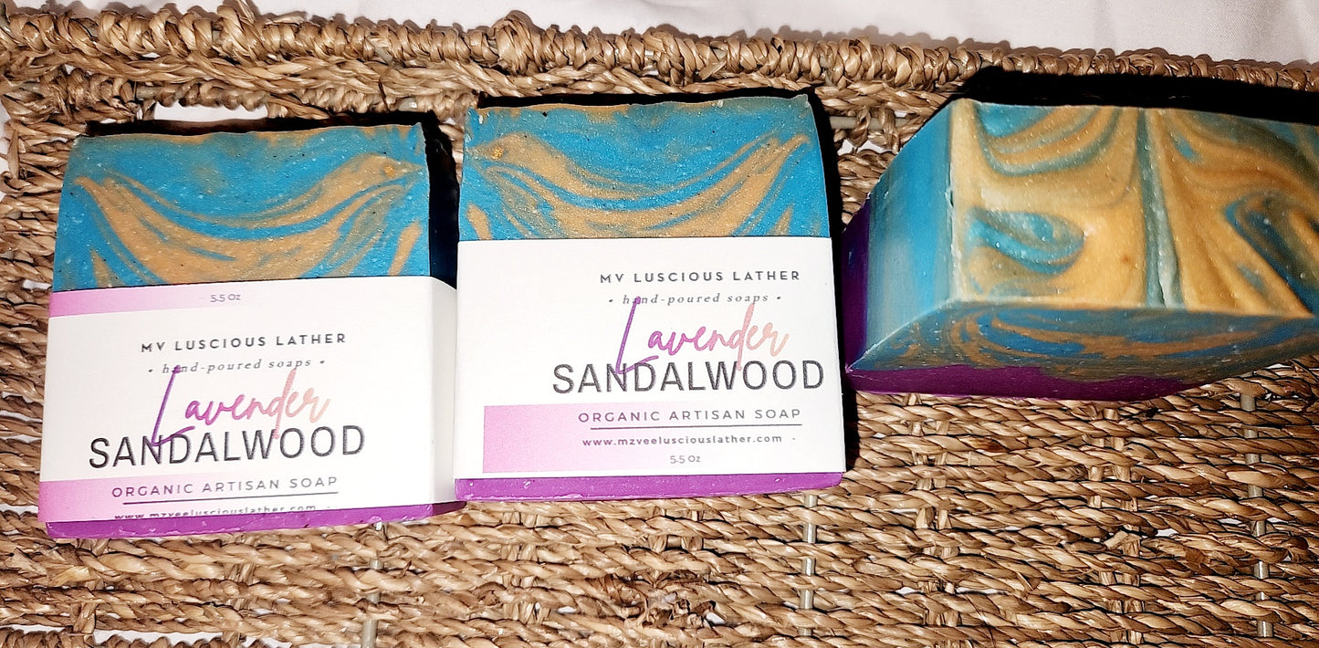 LAVENDER SANDALWOOD SOAP