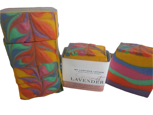 SPEARMINT AND LAVENDER SOAP