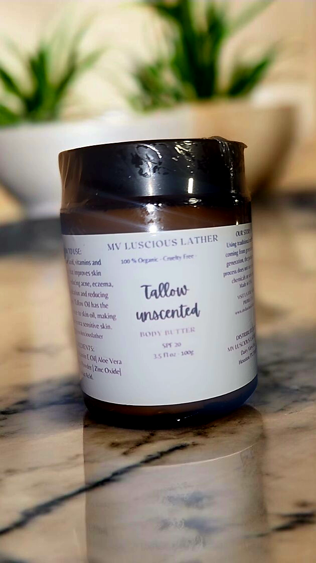 TALLOW BUTTER UNSCENTED